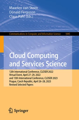 Abbildung von van Steen / Ferguson | Cloud Computing and Services Science | 1. Auflage | 2024 | 1845 | beck-shop.de