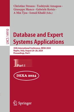 Abbildung von Strauss / Amagasa | Database and Expert Systems Applications | 1. Auflage | 2024 | 14910 | beck-shop.de