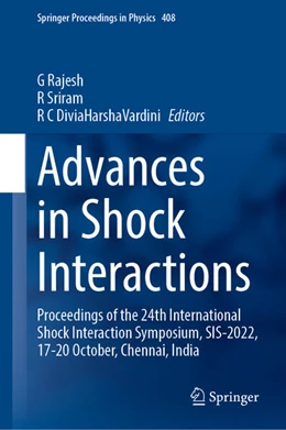 Abbildung von Rajesh / Sriram | Advances in Shock Interactions | 1. Auflage | 2024 | beck-shop.de