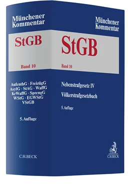 Abbildung von Münchener Kommentar zum Strafgesetzbuch: StGB, Band 10: Nebenstrafrecht IV, Völkerstrafgesetzbuch | 5. Auflage | 2025 | beck-shop.de