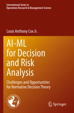 Abbildung von Cox Jr. | AI-ML for Decision and Risk Analysis | 1. Auflage | 2024 | beck-shop.de