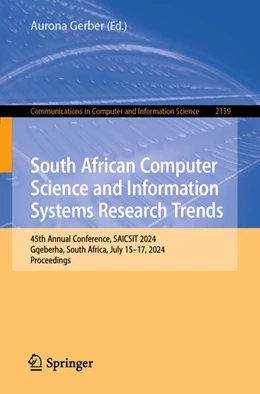 Abbildung von Gerber | South African Computer Science and Information Systems Research Trends | 1. Auflage | 2024 | beck-shop.de