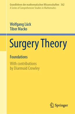 Abbildung von Lück / Macko | Surgery Theory | 1. Auflage | 2024 | beck-shop.de