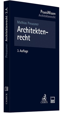 Abbildung von Preussner | Architektenrecht | 3. Auflage | 2025 | beck-shop.de