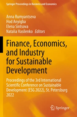 Abbildung von Rumyantseva / Anyigba | Finance, Economics, and Industry for Sustainable Development | 1. Auflage | 2024 | beck-shop.de