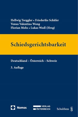 Abbildung von Torggler / Schäfer | Handbuch Schiedsgerichtsbarkeit | 3. Auflage | 2024 | beck-shop.de