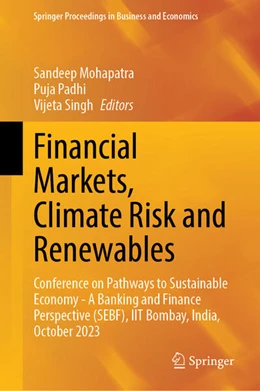 Abbildung von Mohapatra / Padhi | Financial Markets, Climate Risk and Renewables | 1. Auflage | 2024 | beck-shop.de