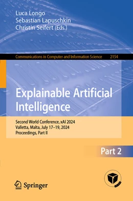 Abbildung von Longo / Lapuschkin | Explainable Artificial Intelligence | 1. Auflage | 2024 | beck-shop.de