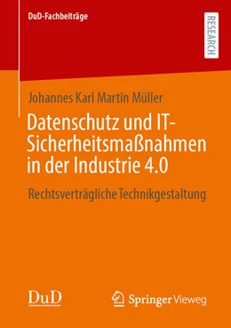 Abbildung von Müller | Datenschutz und IT-Sicherheitsmaßnahmen in der Industrie 4.0 | 1. Auflage | 2024 | beck-shop.de