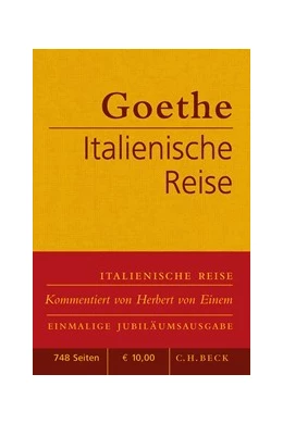 Abbildung von Goethe, Johann Wolfgang von | Italienische Reise | 4. Auflage | 2024 | beck-shop.de