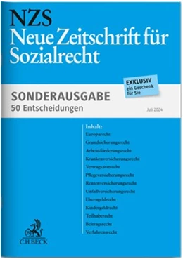 Abbildung von NZS Sonderausgabe »50 Entscheidungen« | 1. Auflage | 2024 | beck-shop.de