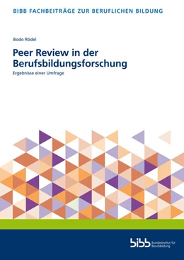 Abbildung von Rödel | Peer Review in der Berufsbildungsforschung | 1. Auflage | 2024 | beck-shop.de