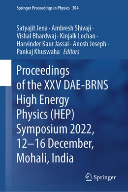 Abbildung von Jena / Shivaji | Proceedings of the XXV DAE-BRNS High Energy Physics (HEP) Symposium 2022, 12-16 December, Mohali, India | 1. Auflage | 2024 | beck-shop.de