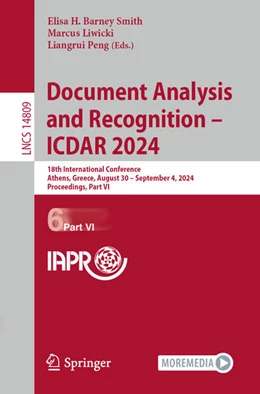 Abbildung von Barney Smith / Liwicki | Document Analysis and Recognition - ICDAR 2024 | 1. Auflage | 2024 | 14809 | beck-shop.de