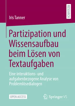 Abbildung von Tanner | Partizipation und Wissensaufbau beim Lösen von Textaufgaben | 1. Auflage | 2024 | beck-shop.de