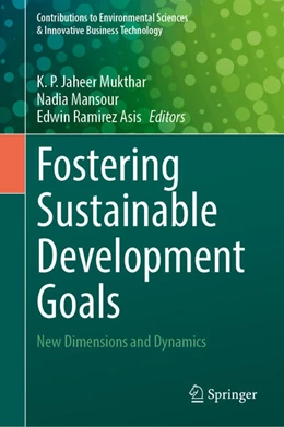 Abbildung von Jaheer Mukthar / Mansour | Fostering Sustainable Development Goals | 1. Auflage | 2024 | beck-shop.de