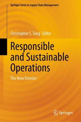 Abbildung von Tang | Responsible and Sustainable Operations | 1. Auflage | 2024 | beck-shop.de