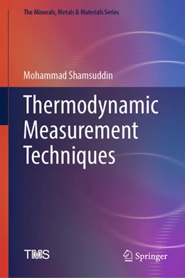 Abbildung von Shamsuddin | Thermodynamic Measurement Techniques | 1. Auflage | 2024 | beck-shop.de