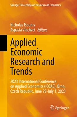 Abbildung von Tsounis / Vlachvei | Applied Economic Research and Trends | 1. Auflage | 2024 | beck-shop.de