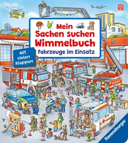 Abbildung von Gernhäuser | Mein Sachen suchen Wimmelbuch: Fahrzeuge im Einsatz, Pappbilderbuch mit Klappen ab 2 Jahren, Bilderbuch | 1. Auflage | 2025 | beck-shop.de