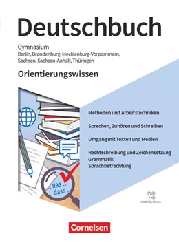 Abbildung von Deutschbuch Gymnasium - Berlin, Brandenburg, Mecklenburg-Vorpommern, Sachsen, Sachsen-Anhalt und Thüringen - Neue Ausgabe - 5.-10. Schuljahr | 1. Auflage | 2025 | beck-shop.de