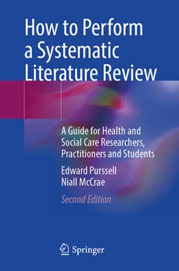 Abbildung von Purssell / McCrae | How to Perform a Systematic Literature Review | 2. Auflage | 2025 | beck-shop.de