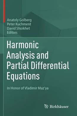 Abbildung von Golberg / Shoikhet | Harmonic Analysis and Partial Differential Equations | 1. Auflage | 2024 | beck-shop.de