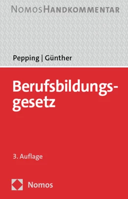 Abbildung von Pepping / Günther | Berufsbildungsgesetz | 3. Auflage | 2025 | beck-shop.de