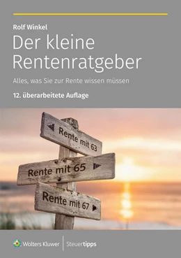 Abbildung von Winkel | Der kleine Rentenratgeber | 12. Auflage | 2024 | beck-shop.de