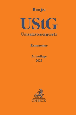 Abbildung von Bunjes | Umsatzsteuergesetz: UStG | 24. Auflage | 2025 | beck-shop.de