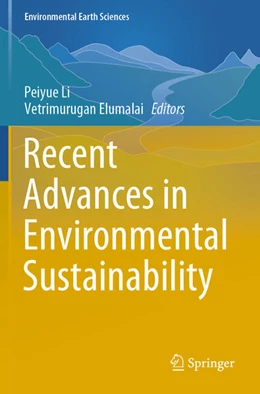 Abbildung von Elumalai / Li | Recent Advances in Environmental Sustainability | 1. Auflage | 2024 | beck-shop.de