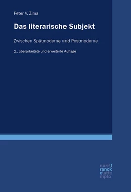 Abbildung von Zima | Das literarische Subjekt | 2. Auflage | 2024 | beck-shop.de