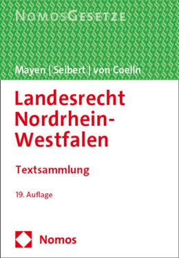 Abbildung von Mayen / Seibert | Landesrecht Nordrhein-Westfalen | 19. Auflage | 2024 | beck-shop.de