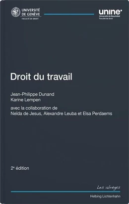 Abbildung von Dunand / Lempen | Droit du travail | 2. Auflage | 2024 | beck-shop.de