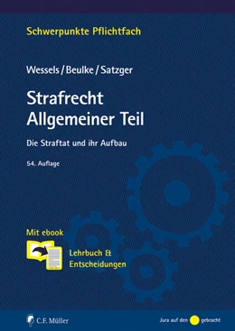 Abbildung von Satzger | Strafrecht Allgemeiner Teil | 54. Auflage | 2024 | beck-shop.de