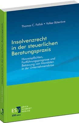 Abbildung von Fallak / Büteröwe | Insolvenzrecht in der steuerlichen Beratungspraxis | 1. Auflage | 2024 | beck-shop.de