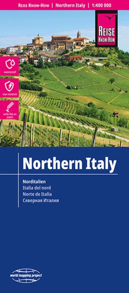 Abbildung von Reise Know-How Landkarte Italien, Nord / Northern Italy (1:400.000) | 5. Auflage | 2024 | beck-shop.de