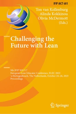 Abbildung von Kollenburg / Kokkinou | Challenging the Future with Lean | 1. Auflage | 2024 | beck-shop.de