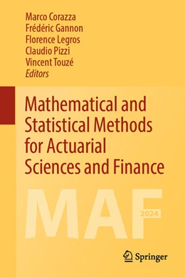 Abbildung von Corazza / Gannon | Mathematical and Statistical Methods for Actuarial Sciences and Finance | 1. Auflage | 2024 | beck-shop.de