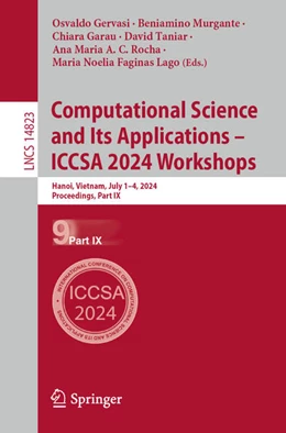 Abbildung von Gervasi / Murgante | Computational Science and Its Applications - ICCSA 2024 Workshops | 1. Auflage | 2024 | beck-shop.de