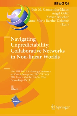 Abbildung von Camarinha-Matos / Ortiz | Navigating Unpredictability: Collaborative Networks in Non-linear Worlds | 1. Auflage | 2024 | 726 | beck-shop.de