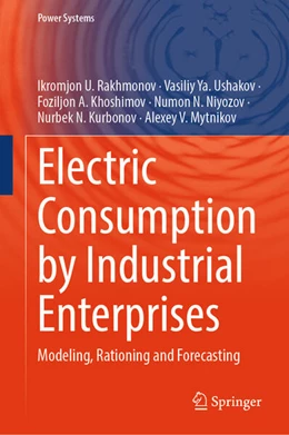 Abbildung von Rakhmonov / Ushakov | Electric Consumption by Industrial Enterprises | 1. Auflage | 2024 | beck-shop.de