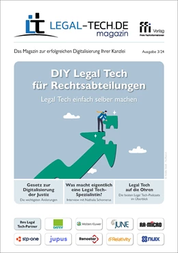 Abbildung von LEGAL-TECH.DE magazin • Ausgabe 3/2024 | | 2024 | beck-shop.de