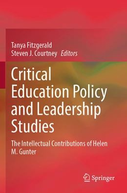 Abbildung von Fitzgerald / Courtney | Critical Education Policy and Leadership Studies | 1. Auflage | 2024 | beck-shop.de