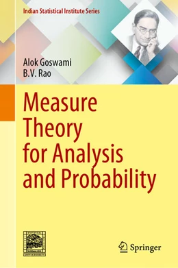 Abbildung von Goswami / Rao | Measure Theory for Analysis and Probability | 1. Auflage | 2025 | beck-shop.de