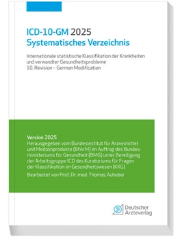 Abbildung von ICD-10-GM 2025 Systematisches Verzeichnis | 1. Auflage | 2024 | beck-shop.de