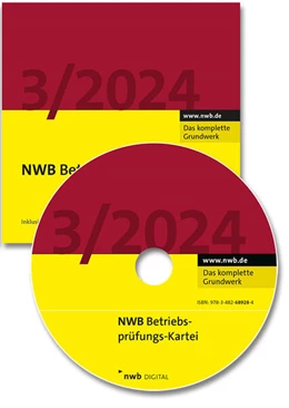 Abbildung von NWB Betriebsprüfungs-Kartei DVD 3/2024 | 1. Auflage | 2024 | beck-shop.de