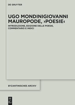 Abbildung von Mondini | Giovanni Mauropode, ›Poesie‹ | 1. Auflage | 2025 | beck-shop.de