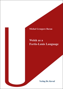 Abbildung von Baran | Welsh as a Fortis-Lenis Language | 1. Auflage | 2024 | 278 | beck-shop.de