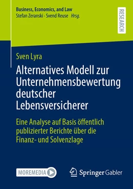 Abbildung von Lyra | Alternatives Modell zur Unternehmensbewertung deutscher Lebensversicherer | 1. Auflage | 2024 | beck-shop.de